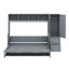 Lit escamotable Murphy avec placard et tiroirs-1173510578