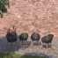Alyisa Teak Wood Outdoor Stacking Dining Armchair