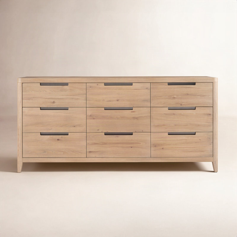 Walker 9 - Drawer Solid Wood Dresser