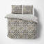 Standard Organic Cotton Reversible 3 Piece Duvet Cover Set Grey Brown-240285593