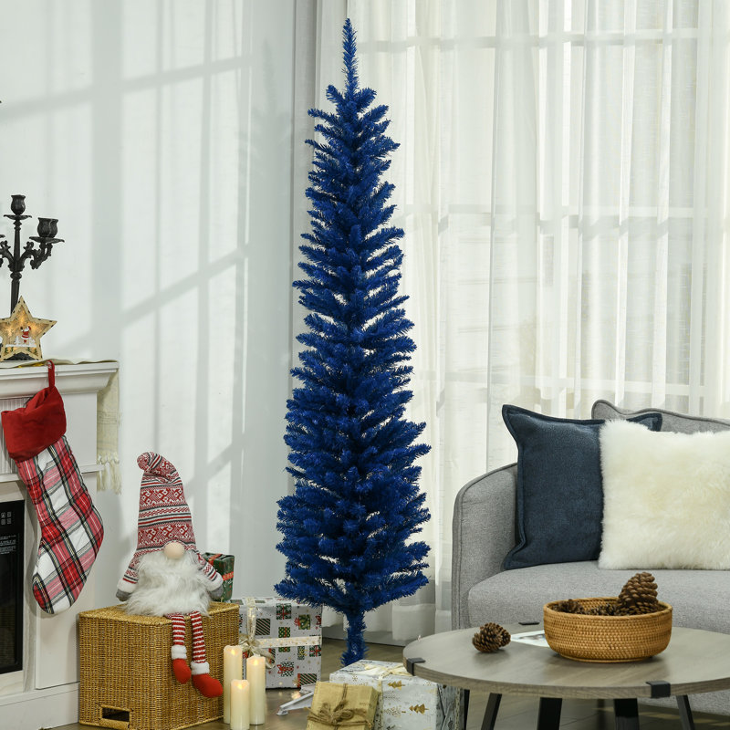 Arbre de Noël artificiel, bleu foncé