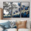 «Blue Texas Treasure Accent With Grey - Blue Bonnets», ensemble de reproduction d'art mural-107181908-107181900