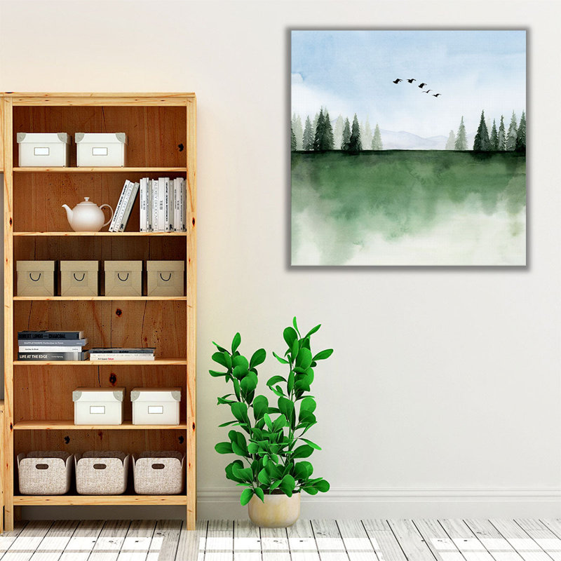 «Forest's Edge I», reproduction d'art sur toile, H 24 po x l 24 po