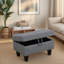 Repose-pieds en flanelle avec rangement-907079053