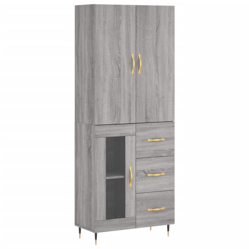 Meenah 69.5cm Sideboard, Grey Sonoma
