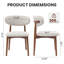 51cm H Side Chair in Beige
