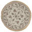 High-Quality Hand-Knotted Ivory Area Rug