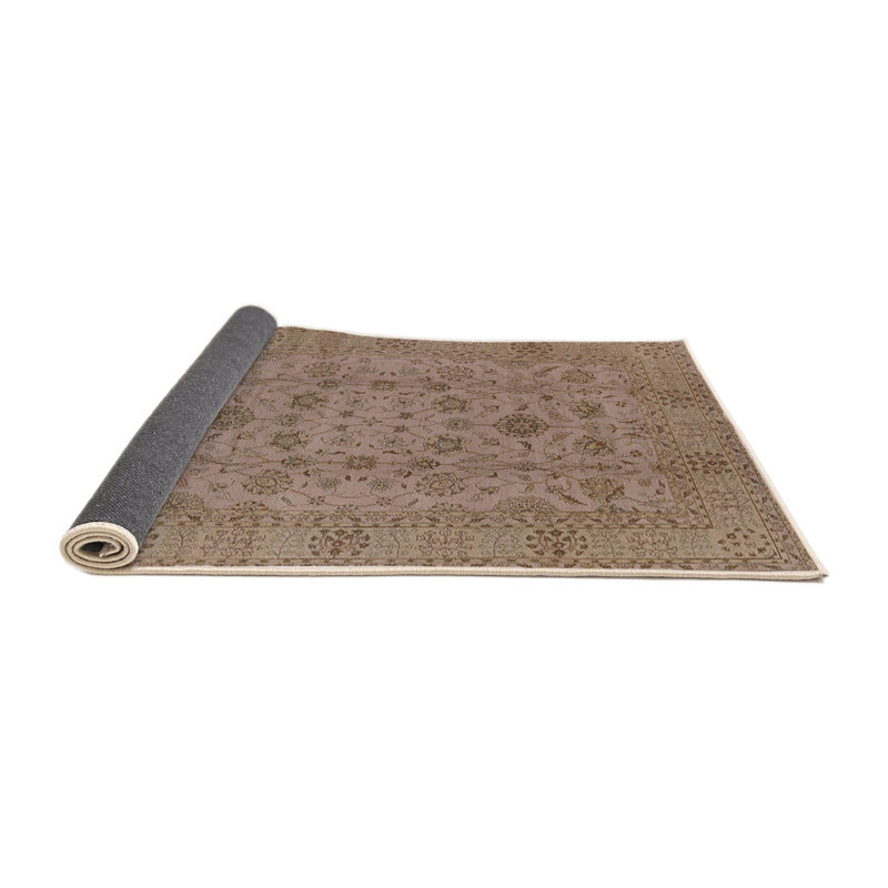 Tapis oriental brun / crème Lief, Rond 6 pi