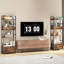 HOMCOM 6-Tier Industrial Bookcase Shelving Unit, 60x30x176-406881623