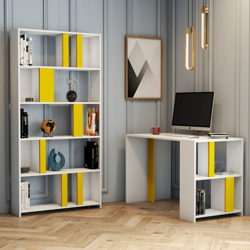 Fidelio Computer Desk, White