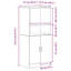 Kitchen Cabinet 57X41.5X131.5 Cm Engineered Wood-2091373345
