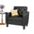 Faux Leather Armchair-139398383