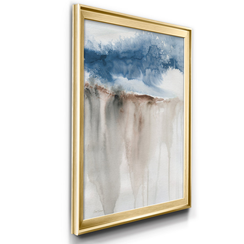 «Carol Robinson» par J Paul, reproduction d'art sur toile, H 22,5 po x l 30,5 po x P 1,5 po, Doré
