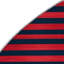 Tapis intérieur / extérieur bleu HorizontalStripes-1043066103