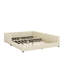 Lit plateforme tapissier grand et simple TG, lit mère et enfant-1016194655