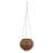 Bungalow Rose Handmade Raindrops Coconut Shell Hanging Planter