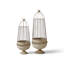 Cream Set Of 2 Metal Plant Cages-397423686