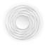 Flat Rattan Wall Mirror