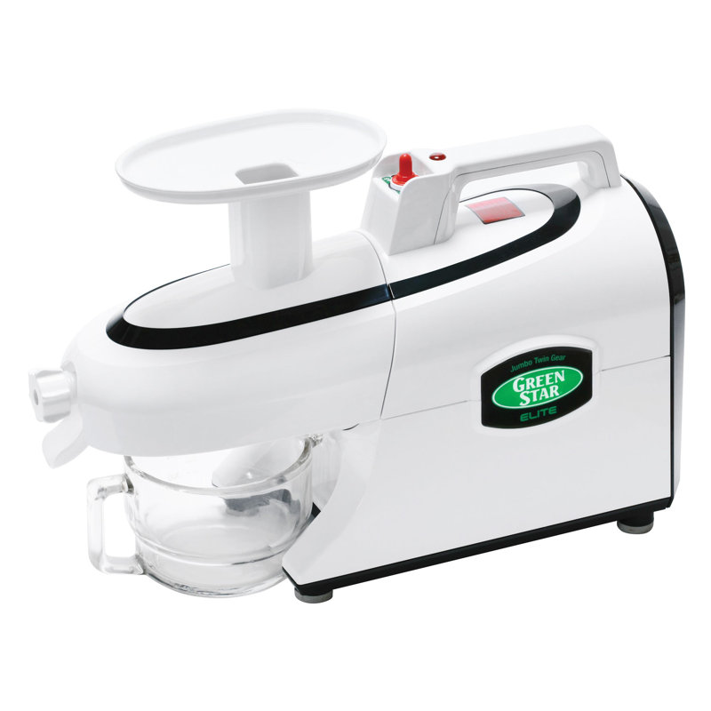 Presse-agrumes Greenstar® à mastication lente et presse à froid, Blanc