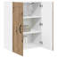 Vidaxl Kitchen Wall Cabinet Sonoma Oak 60 X 31 X 80 Cm Engineered Wood-121218128-121218122