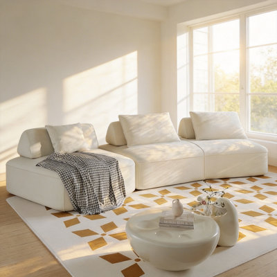 Ensemble de canapé modulaire surdimensionné Boneless