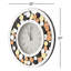 Montreal Glass Analog Wall Clock