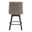 Tabouret de comptoir pivotant de 26 po avec pieds en bois-324396248