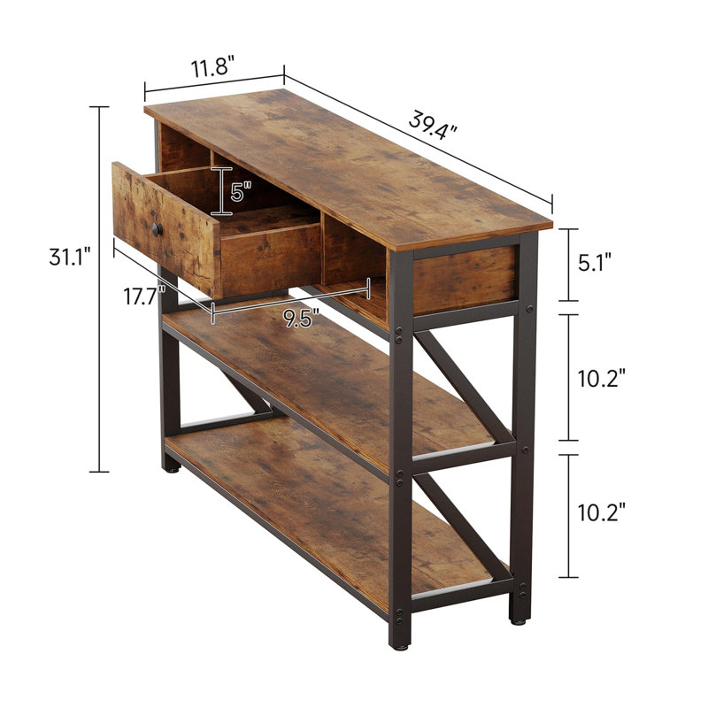 100cm Console Table