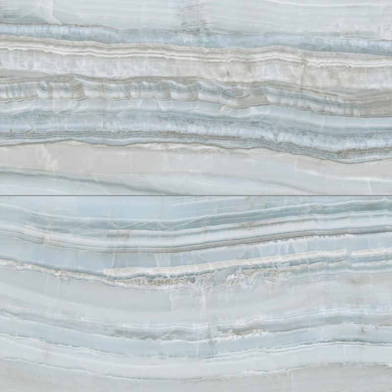 Selena onyx coupé 24 x 48 , Bleu