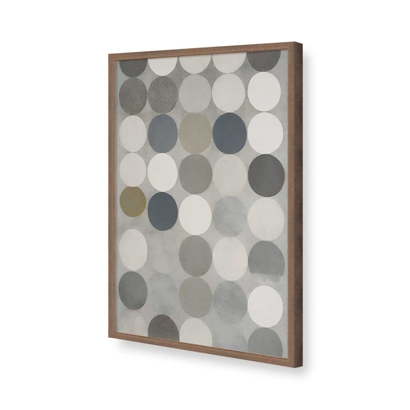 Impression sur toile gris en demi-teinte II par Elena Ray, Impression sur cadre ouvert sans papier mat, Brun