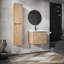 Meuble-lavabo avec lavabo et armoire latérale - Nobility moderne de 24 po et Temptation