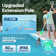 Cordless Handheld Pool Vacuum Cleaner with Telescopic & Extension Poles 9.12ft, 18.5 GPM Suction