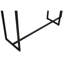 119cm Glass Top Console Table