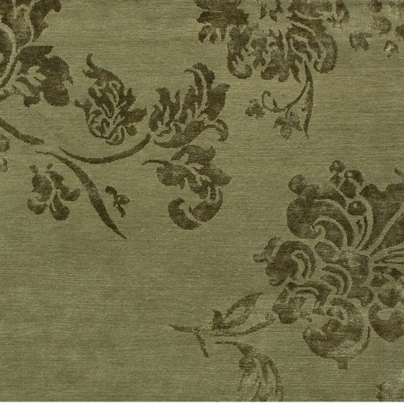 Floral Area Rug, Rectangle 9' x 12'