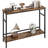 Entryway Table, Console Tables With Storage, 39.3”Rustic Sofa Table With Adjustable Shelf, Console Table For Entryway, Living Room, Hallway, Bedroom(Rustic Brown)