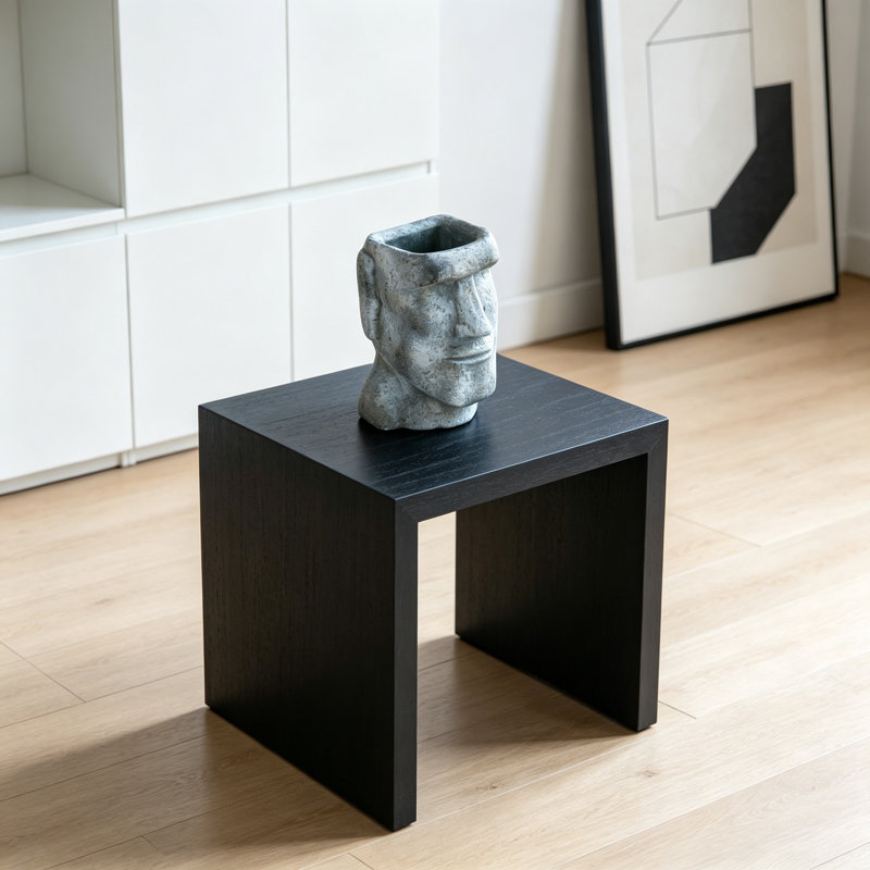 5X5.5X9" Easter Island Cement Planter