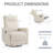 Ebern Designs 3-Position Manual Recliner with Side Pockets-312261179