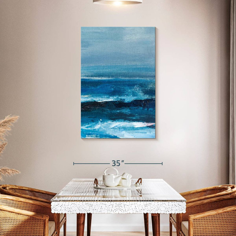 Avery Inverted Horizon Abstract, 45" H x 30" W