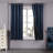 Bursaite 100 Percent Blackout Double Layers Lined Curtain Panel Pair-1142647685-1142647710