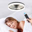 Ventilateur de plafond avec lumières DEL à intensité variable