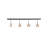 Metro Fusion 90.25 in. 4 -Light Track Kit with and