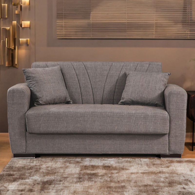 New York Loveseat, Brown