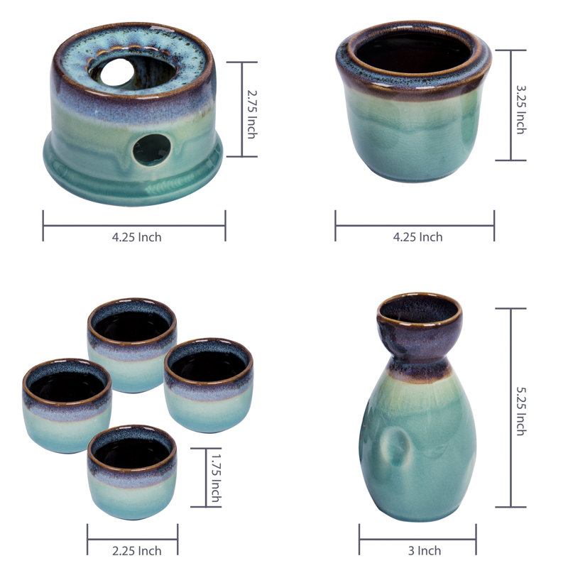 7 Piece Beverage Serving Set