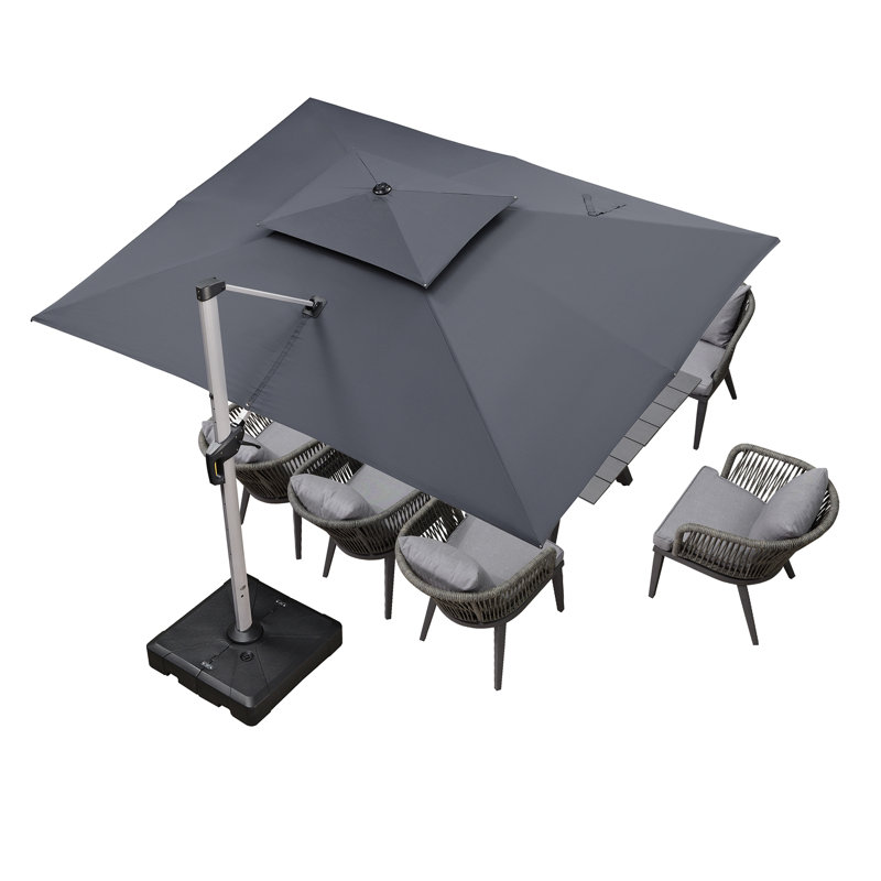 Ensemble de salle à manger rectangulaire pour 8 personnes 80,71 po Malphurs