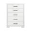 Commode 5 tiroirs l 36 po Semirah-87649991