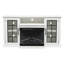 Kuerten 70" 3-Sided Electric Fireplace TV Stand with Glass Door Closed Storage-1344204220