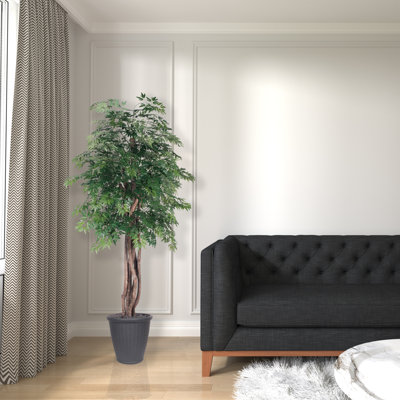 Pot de 72 po ficus artificiel