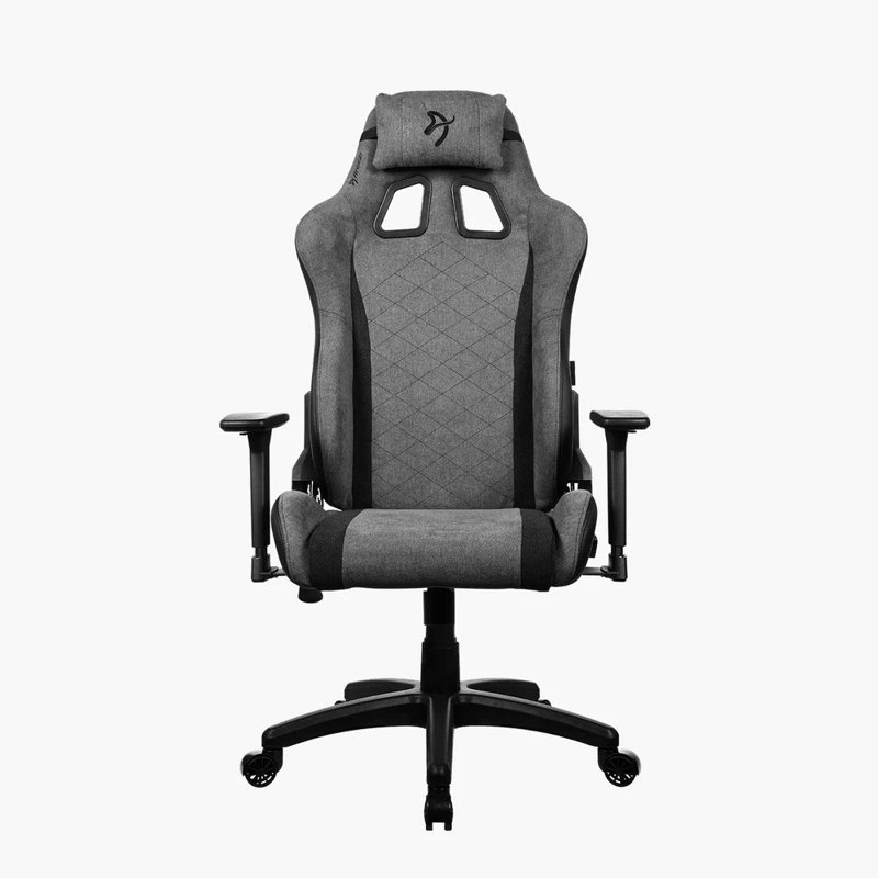 Arozzi Avanti Soft Fabric Office & Gaming Chair - Ash, Gray