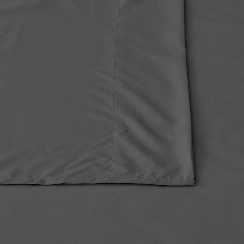 Graphite Full Microfiber Wrinkle-Resistant Sheet Set