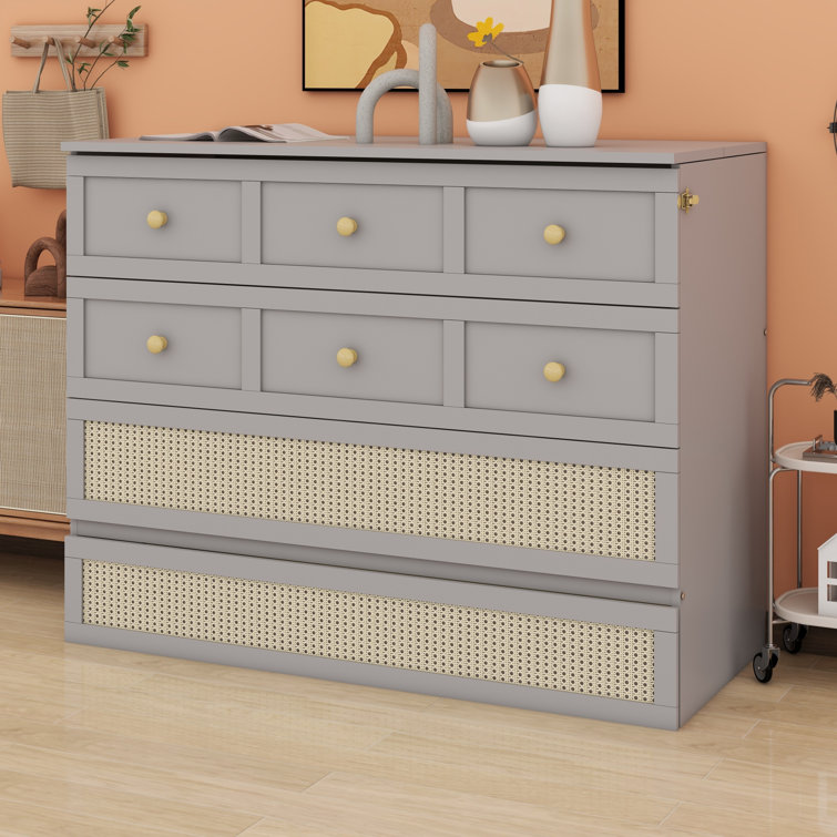 Murphy Bed with Large Drawers